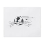 extreme aggressive soccer ball biting net flyers