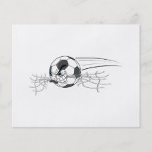 extreme aggressive soccer ball biting net custom flyer