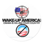 Extreme Anti Obama Jokes Sticker 01