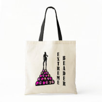 Extreme beader tote bag