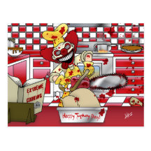 Extreme Cooking Postcard