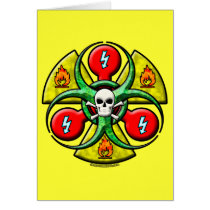 Extreme Danger Warning Greeting Card