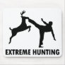 Extreme Hunting Deer Karate Kick Mousepad