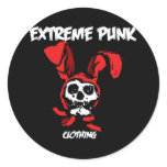 Extreme Punk Rabbit Skull stickers