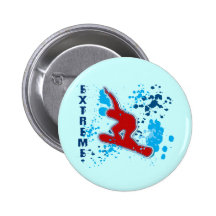 EXTREME SNOWBOARDING PINBACK BUTTONS