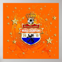Extremely Classy Netherlands Champions Print