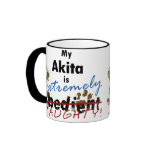 Extremely Naughty Akita Mugs