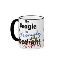 Extremely Naughty Beagle Mug