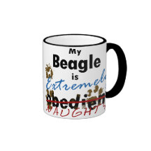 Extremely Naughty Beagle Mug