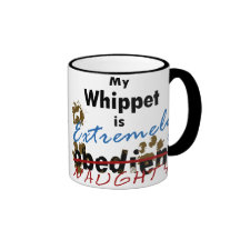 Extremely Naughty Whippet Coffee Mug