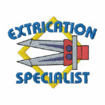 Extrication Logo embroidered shirts