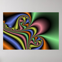 Extrude Fractal Poster