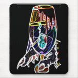 EYE BALL GLASSES mousepads