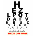 EYE CHART black t-shirts