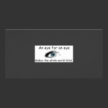 Eye for an eye Photo Card photo cards