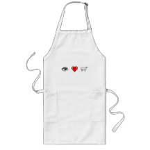 Eye Heart Ewe Aprons