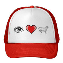 Eye Heart Ewe Trucker Hat