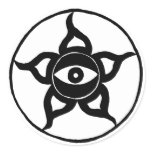 Eye in the Sun stickers