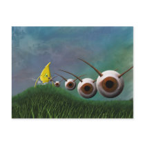 Eye Invaders Postcard