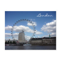 eye london wheel post card
