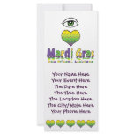 Eye Love Mardi Gras rack cards