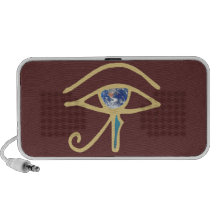 Eye Of Earth gold iPhone Speaker