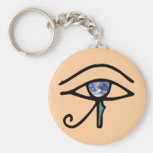 Eye Of Earth Keychains