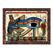 EYE OF HORUS Ancient Egyptian Art Postcard