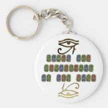 Eye of Horus Protection Keychain