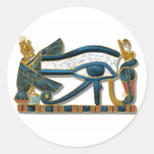 Eye of Horus Round Sticker