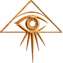 Eye of Providence Stone Acrylic Cut Outs