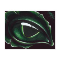 Eye Of The Baby Green Dragon Postcards