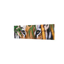 Eye Of the Tiger Wrapped Canvas Canvas Prints