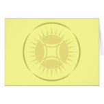 Eye Ray Medallion Greeting Card