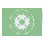 Eye Ray Medallion Greeting Card