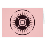 Eye Ray Medallion Greeting Cards