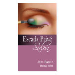 "Eye Shadow Art" - Makeup Artist, Cosmetician, Sty business cards