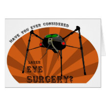 Eye Surgery Greeting Card