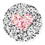 Eye Test "heart" Sticker