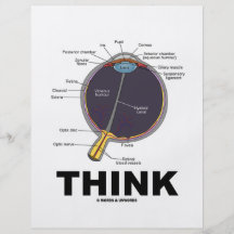 (Eye) Think (Anatomical Humour) Personalized Flyer