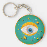 Eyeball Abstract Key Chains