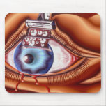 eyeinwhite mouse pad