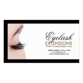 40 000 Black And White Business Cards And Black And White Business Card Templates Zazzle Co Uk Eyelash Extension Gift Certificate Template