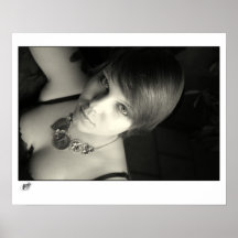 Eyes and Necklace Poster