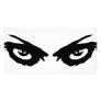 eyes icon photo greeting card