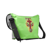 Eyes Like Blazing Fire - Revelation 1:14-18 Messenger Bags