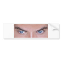 eyes of fellow blue bumper sticker