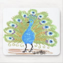 Eyes of India Peacock by Wendy C. Allen mousepads