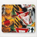 Eyes On The Road - Mousepad