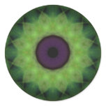 Eyesore Green Evil Eye stickers